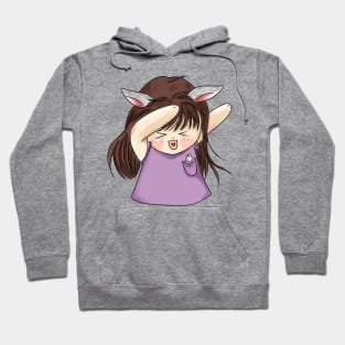 Savage Bunny Girl Cute _ Bunniesmee Hoodie